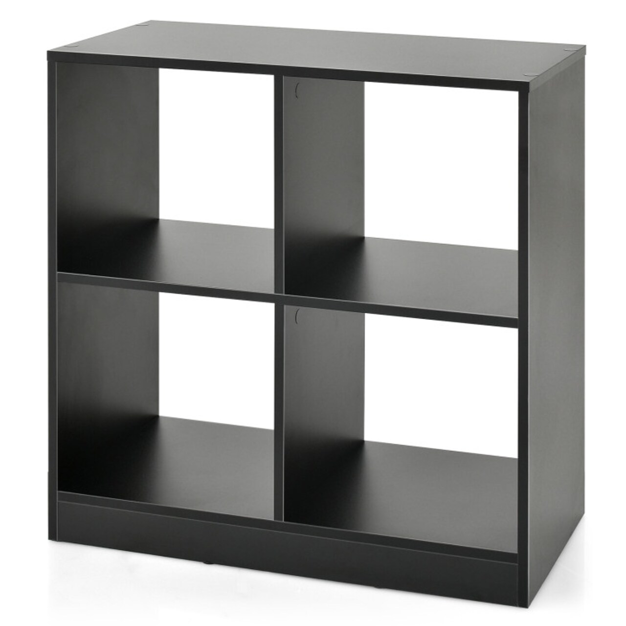 Kids 4-Cube Storage Bookcase with Open Shelves for Toys and Books